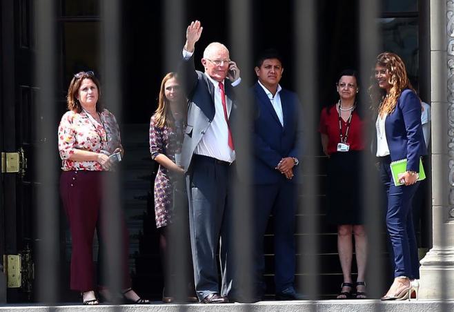 Así cayó el presidente de Perú